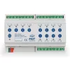 MDT AKS-1210.03 KNX Switch Actuator 12-Fold 8TE DIN Rail 10A 230VAC C-Load Standard 140µF