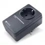 H-Tronic 1114730 inrush current limiter SCL 3680 IP20, 16 A, 3680 W, Schuko plug adapter, black