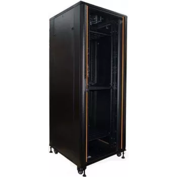 IT-BUDGET 19-inch Server Rack SRK 42U 800x1000 mm Glass/Steel Door Black Pre-Assembled