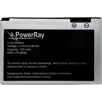 PowerRay battery PR-BL5CT for Nokia C6-01, C3-01, 1050 mAh, bulk