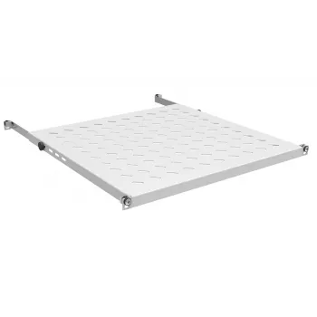 IT-BUDGET 19 inch Fixed Rack Shelf 0.5U 350mm Depth 80kg Light Grey 12WZ82648002350011