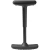 TRENDOFFICE BY DAUPHIN to-swift Swivel stool black (fabric seat, polished aluminium frame, 420-550 mm height adjustment) 9299KGSFWKGSS73GSR10UGS165033