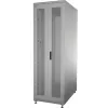 IT-BUDGET 19 inch Server Rack SRK - 42U - 600x1000 mm - Perforated Double Doors Front and Rear - Assembled - Light Grey (99ITB19SRK42610DTGNM)