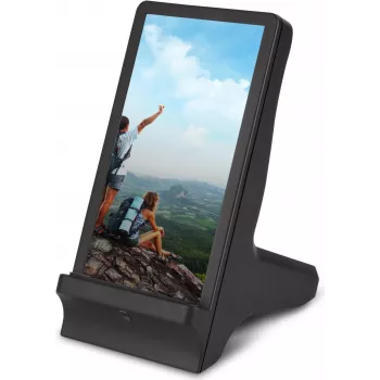CYOO 2-in-1 Photo Frame and Qi Wireless Charger – White