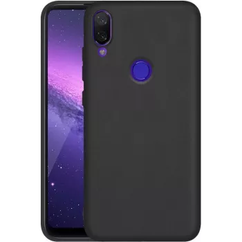 CYOO Premium Liquid Silicone Hard Cover Case for Huawei P20 Lite – Black