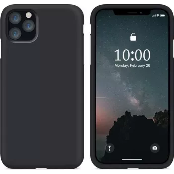 CYOO Premium Liquid Silicone Case for Apple iPhone 12 mini 5.4 inch – Black – Hard CY121872