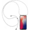 CYOO Necklace Case with Lanyard for iPhone 12/12 Pro 6.1 inch - White Silicone CY122106