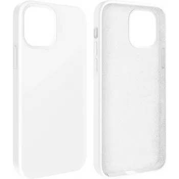 CYOO Premium Liquid Silicone Hard Case for Apple iPhone 13 mini - White CY122563