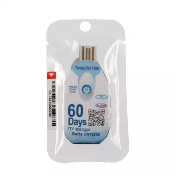 TFA Dostmann TempLOG Single-Use Temperature Data Logger -30 to +60 °C, USB, IP67, 16,000 Readings 31.1062.02