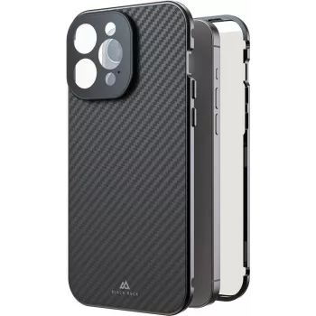 Black Rock Cover 360° Glass for Apple iPhone 16 Pro Max, Real Carbon (00228101)