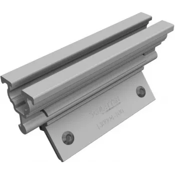 Schletter Solar ClampFit 130004-200 Universal Module Clamp for Framed PV Modules (30-50 mm), Black Anodised Aluminium
