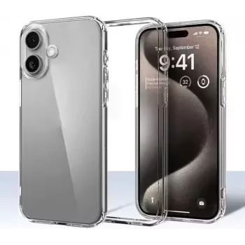 CYOO Silicone Case for Apple iPhone 16 Plus, Transparent (CY123620)
