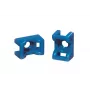 HellermannTyton Cable Tie Mount, ETFE, Blue (151-00653)