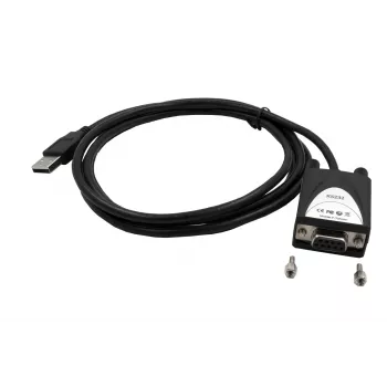 EXSYS USB 2.0 to RS-232 Serial Adapter with +5V and LED, FTDI Chipset (EX-1311-2F-5V)