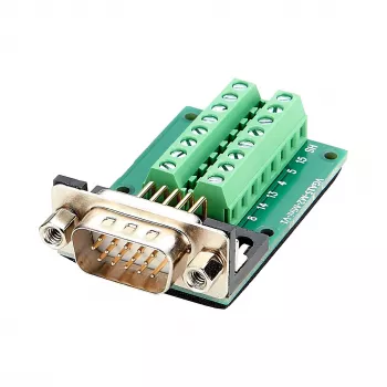 EXSYS EX-49022 VGA Plug to 16-Pin Terminal Block Adapter