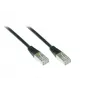 EXSYS Cat 5e FTP Patch Cable 1.5m Black EX-K6170-1.5
