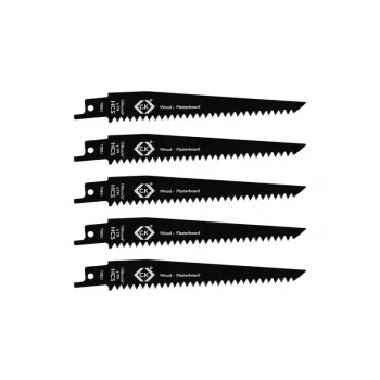 C.K Tools T0821 Sabre Saw Blades 6 TPI, 150 mm, 5-Pack