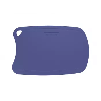 SAMURA Harakiri Cutting Board Made of Thermoplastic, Purple, 360x240x8 mm