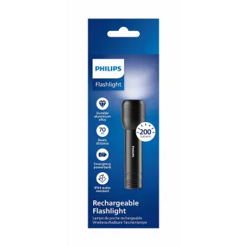 PHILIPS LED Torch SFL7003R/10 Black