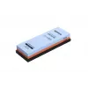 SAMURA SCS-280/C Double-Sided Water Whetstone, #2000/#5000 Grit, Corundum, with Non-Slip Base