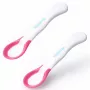 Kidsme Temperature-Indicating Baby Spoons, Lavender, 2-Pack, 6+ Months