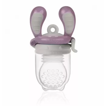 Kidsme Food Feeder Large Solid Food Feeder Plum 6+ Months