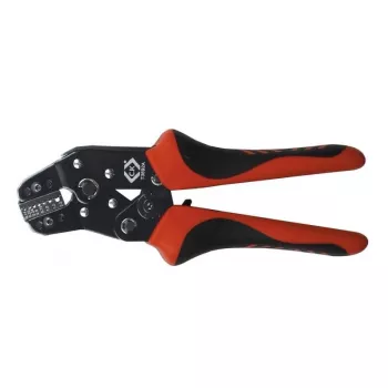 C.K Tools T3692A Ratchet Crimping Pliers for Ferrules 0.14-2.5 mm² (AWG 26-14)