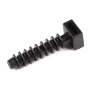 HellermannTyton Cable Tie Mount, Polyamide, Black (151-80500)