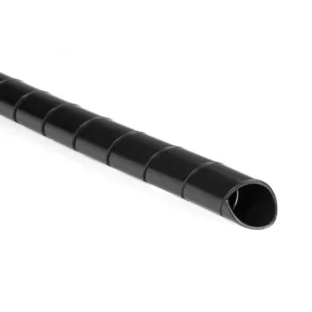 HellermannTyton Helawrap HWPP Cable Protection Sleeve, 20 mm Outer Diameter, 25 m, Black 161-44200