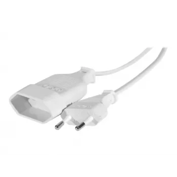 CUC Exertis Connect 573722 Indoor Extension Cable, 1 AC Socket, 1.8 m, White