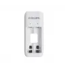 Philips SCB2070NB/00 Battery Charger with 2x AA 700 mAh Rechargeable Batteries