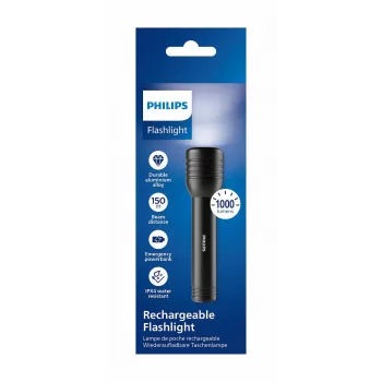 Philips SFL7005R/10 LED Torch, Black