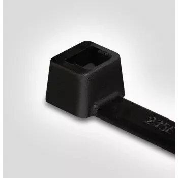 HellermannTyton T50L Cable Ties Polyamide Black 100 Pieces (111-05440)