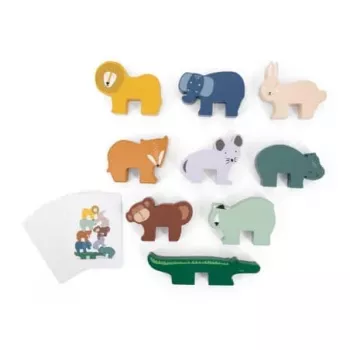 Trixie Wooden Animal Stacking Toy for Dogs
