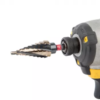 C.K T3016 4-20 HSSE-Co Step Drill 4-20 mm, 9 Steps, 1/4