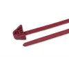HellermannTyton REZ300 Reusable Cable Tie, Polyamide 6.6, Red, 300 mm x 7.6 mm, 100-Pack 115-00043