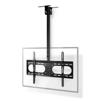 Nedis TVCM1350BK TV Ceiling Mount, 42-65 inch, VESA up to 600x400, Black