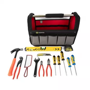 C.K Tools T5971 Tool Set in Bag, 15 Pieces