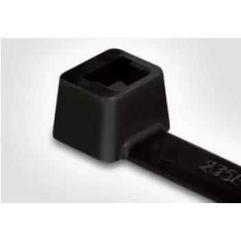 HellermannTyton T50R Black Cable Tie 200mm x 4.6mm (100-Pack) 138-00019