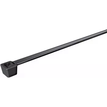 HellermannTyton T50R Cable Ties Polyamide Black 100 Pieces 111-04889