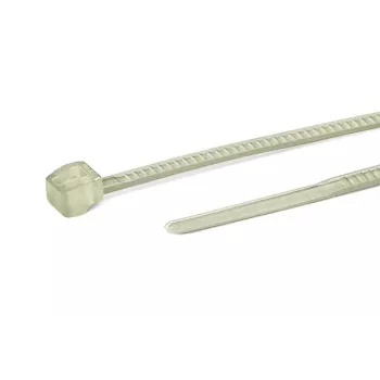 HellermannTyton T18ROS White Cable Ties 100x2.5mm PA66 100-Pack (118-00079)
