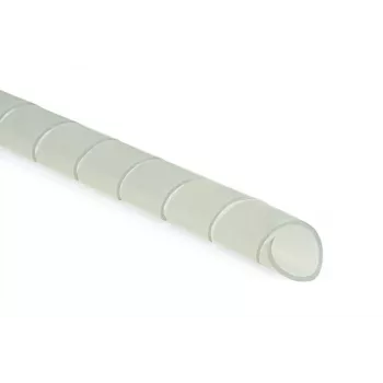 HellermannTyton 161-42000 Transparent Polyamide/Polyethylene Spiral Tube, 30 m x 1.5 mm