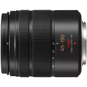 Panasonic Lumix G X Vario 45-150mm f/4.0-5.6 ASPH. MEGA O.I.S. Lens (Black) H-FS45150E-K