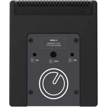 INTUSONIC 4FW50T 4 inch Full-Range Speaker Black (12604001)