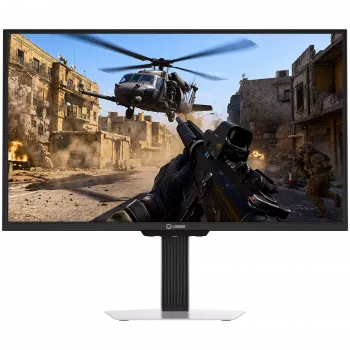 LORGAR 24.5 inch Full HD IPS 400Hz Gaming Monitor, Dual LED, HDR600 Ready, Height-Adjustable, White