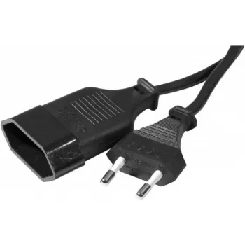 EXERTIS CONNECT Extension Cable, Euro Plug to Euro Socket, Black, 1.8 m 573721