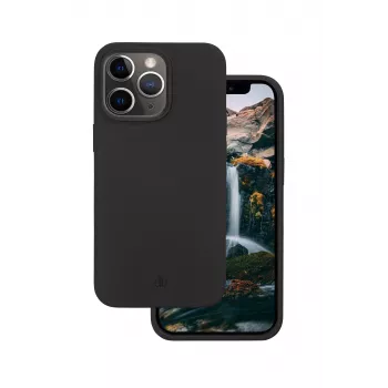 dbramante1928 Green Essentials Back Cover for Apple iPhone 12 / 12 Pro - Night Black (Recycled Plastic)