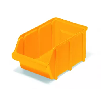 raaco 123679 Open Front Storage Box Orange Storage Box 10.5L