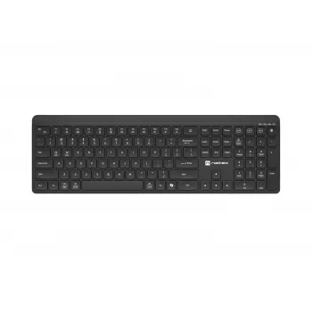 Natec Tang US Wireless Keyboard Bluetooth + 2.4 GHz Silent Slim Black