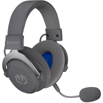 ENDORFY VIRO Infra Wireless Gaming Headset – Old Grey (2.4 GHz USB-C Dongle, Bluetooth, USB-C, 3.5 mm Jack)